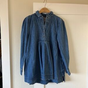 Free people denim tunic